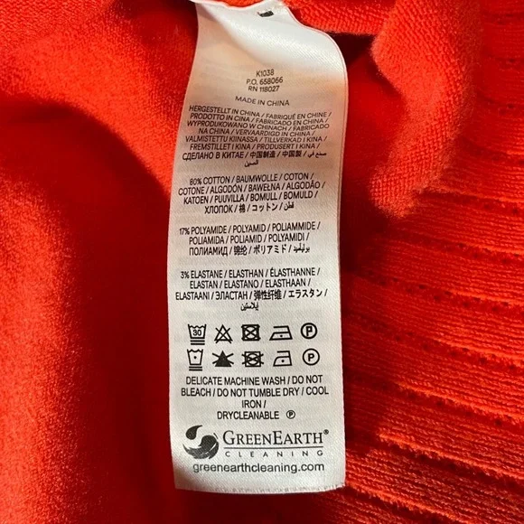 Boden Emilia Cropped Cardigan Sunset Orange Size Med Lightweight
Preppy Colorful - Picture 5 of 7